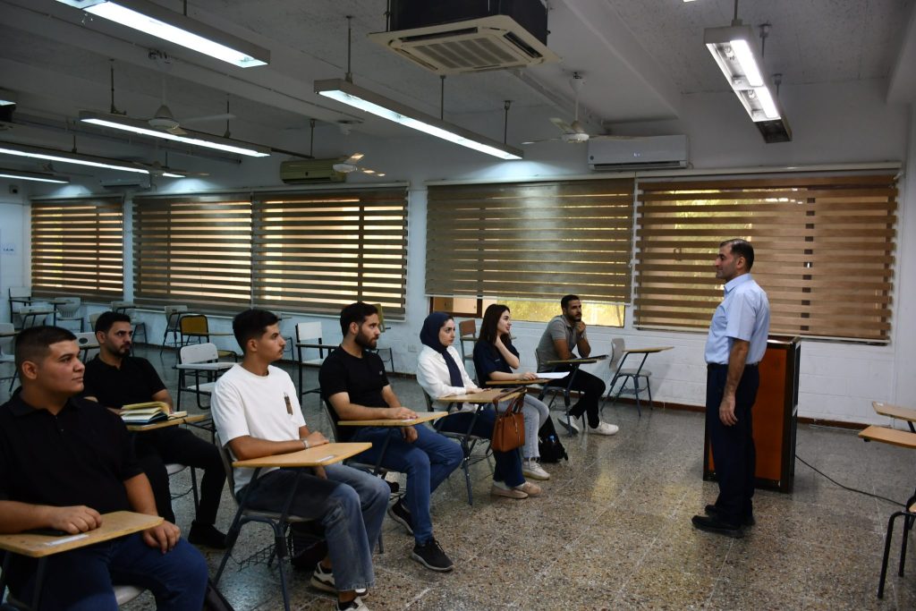 Engineering Students at the University of Baghdad Begin the 2025–2026 Academic Year