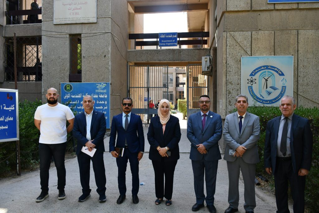 Joint Ministerial Committee Visits the College of Engineering at the University of Baghdad to Review Solar Energy Systems