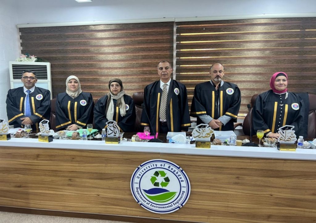 Examination of PhD Dissertation in Environmental Engineering Department