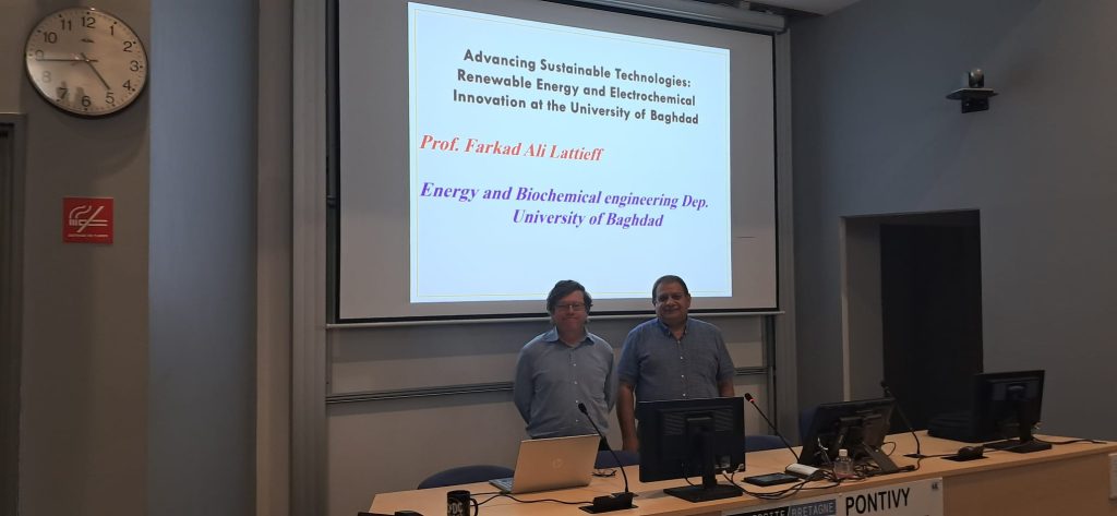 Baghdad Engineering Organizes Scientific Event on the Role of the French Mission in Developing Sustainable Energy Applications