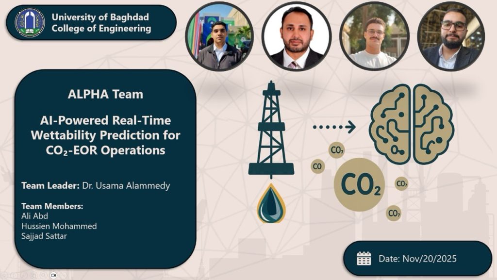 Petroleum Engineering Department Wins Third Place in the MENA SDC 2025 Competition