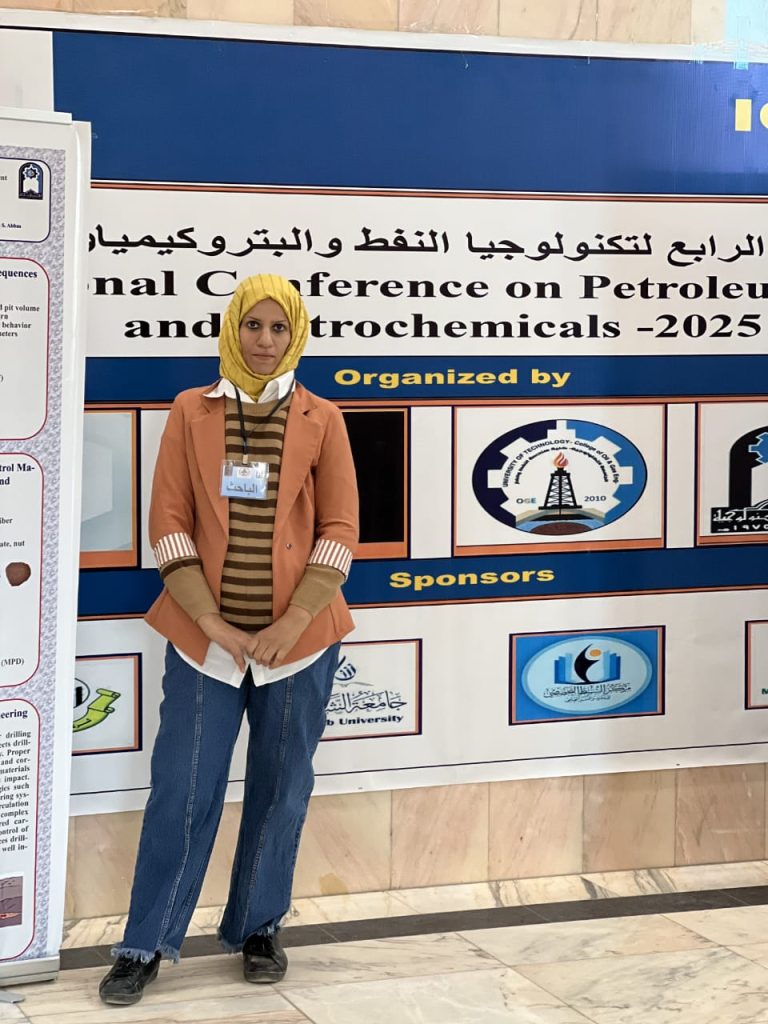 Faculty Member from the College of Engineering – University of Baghdad Participates in an International Conference and Presents Research on Eco-Friendly Nanomaterials