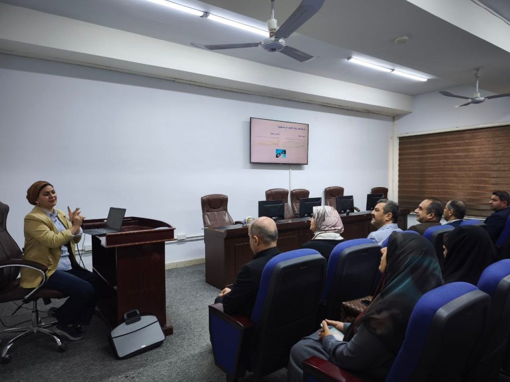 Department of Computer Engineering Organizes Workshop on “Linguistic Errors in Official Correspondence” at the College of Engineering – University of Baghdad