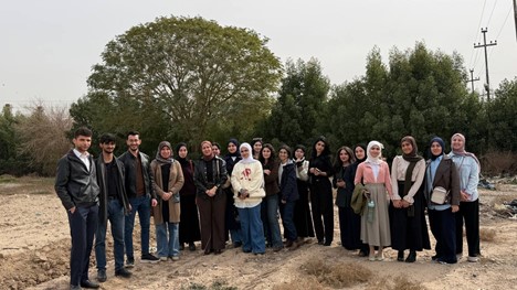 Department of Architecture Organizes a Field Visit to the Design Project Site of the College of Artificial Intelligence